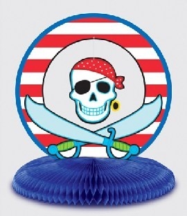 Tischdeko Piratenparty, 20 x 24 cm groß