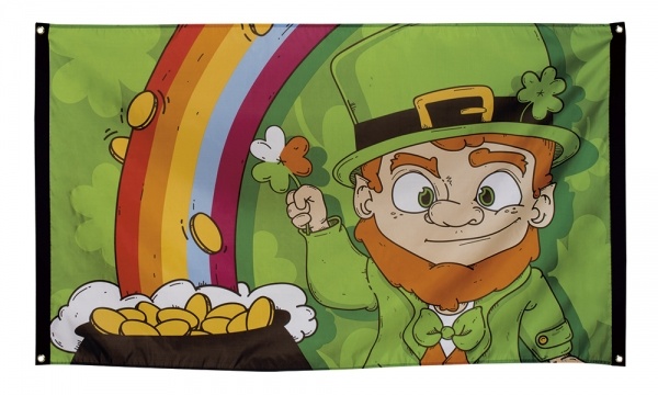 Party-Extra Dekofahne Irland 90 x 1r50 cm