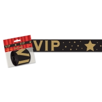 Absperrband VIP, 6 Meter x 7,5 cm