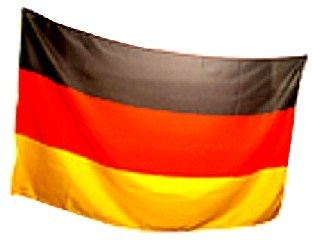 Deutschland-Fahne - schwarz-rot-goldene Deko