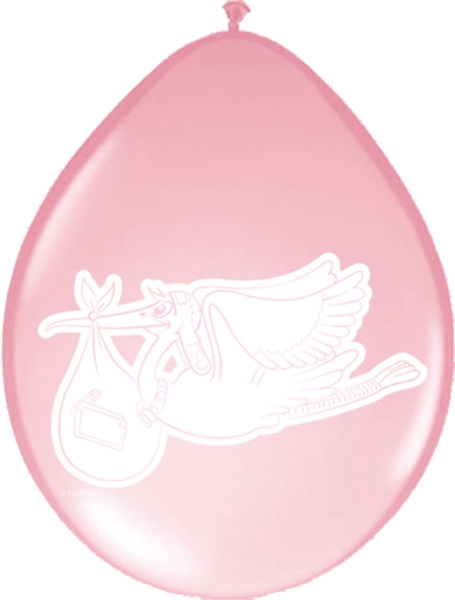 Luftballons Baby Girl 8er Pack