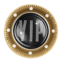 Pappteller VIP, 6er Pack