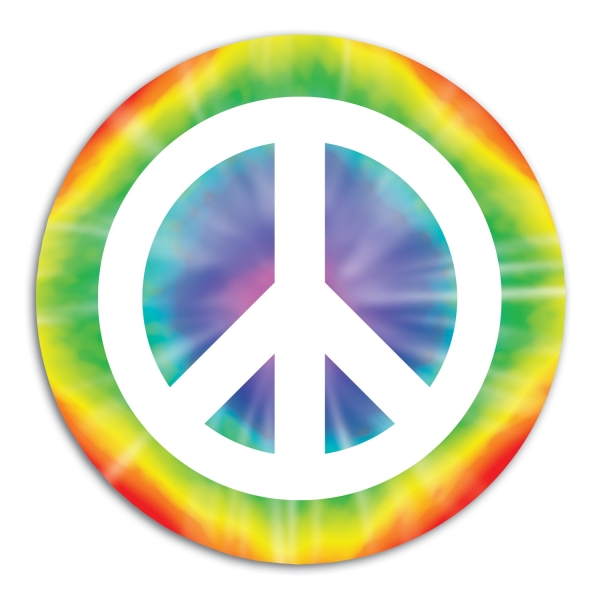 Cutout Dekoschild Peace