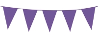 XL-Wimpelkette, violett, 10 Meter