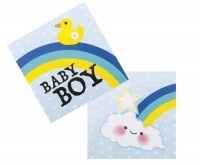 Servietten Baby Boy, 12er Pack