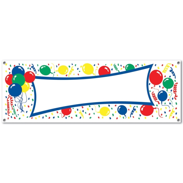 Party-Extrabanner, beschriftbar - Geburtstagsdeko