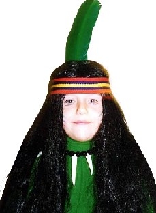 Kinderperücke Kleiner Häuptling