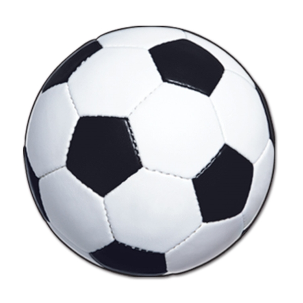 Cutout Deko Fußball, 34 cm - Fußballparty Deko