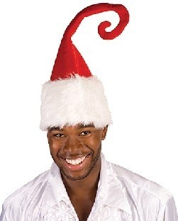 Riesen Kringel-Weihnachtsmann-Mütze