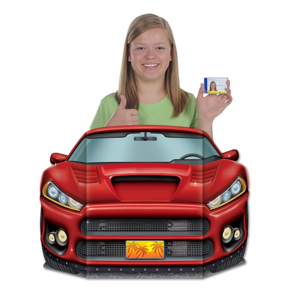 Tiesen Pappaufsteller Sportwagen