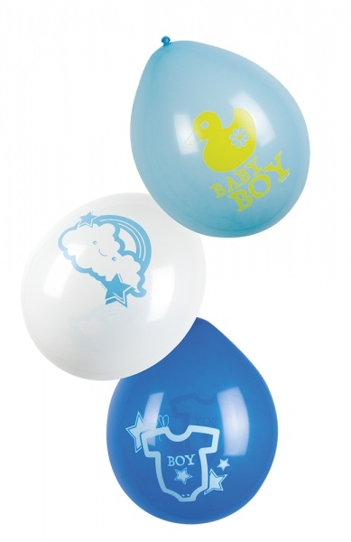 Luftballon-Set Baby Boy - Babyparty Deko