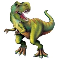 Riesen-Cutout Tyrannosaurus Rex, 132 cm