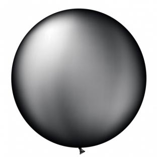 Riesen Latex-Ballon, schwarz