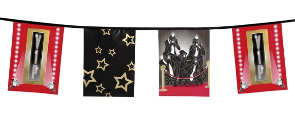 Flaggenkette VIP - Very Important Person Deko
