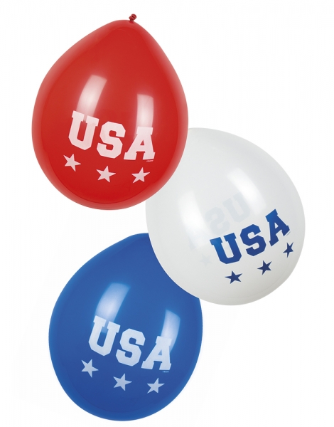 Luftballon-Set USA - Amerika Deko