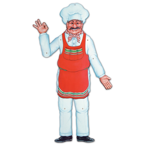 Cutout-Figur Alfredo - Italien Deko