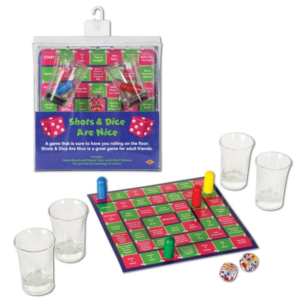 Party Spiel Set Shots + Dice are Nice