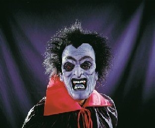 Horror-Maske Vampir-Graf