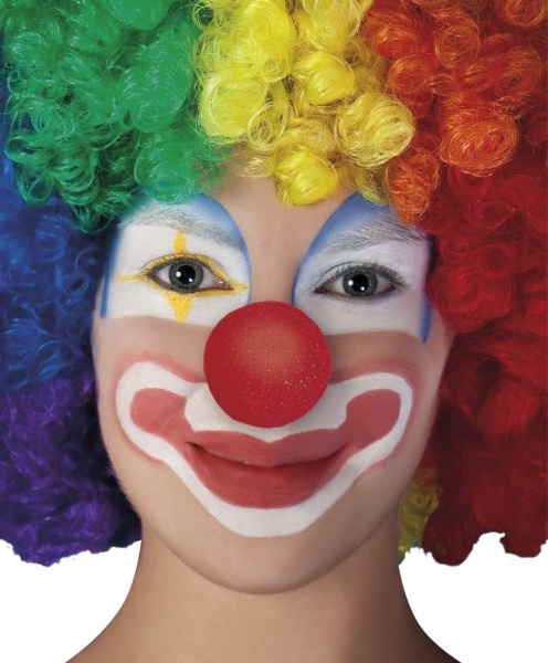 Clownsnase aus Schaumstoff, rot