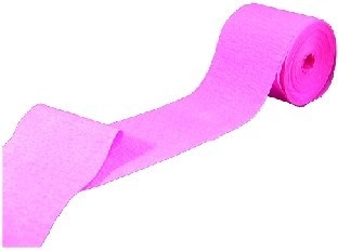 Party-Extra Dekokrepp pink, 30 Meter