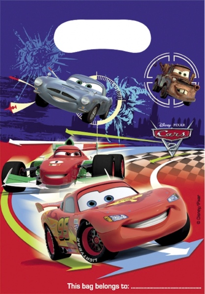 Mitbringseltüten Cars, 6er Pack