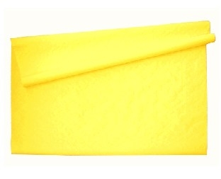 Gelbe Tischtuchrolle, 10 Meter