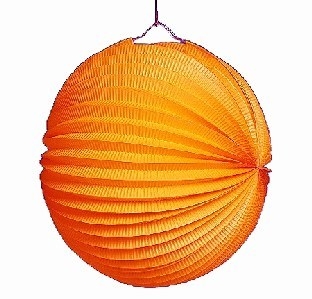 Party-Extra Lampion, orange