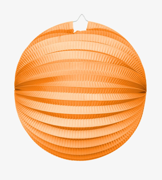 Lampion in Orange 25 cm ø 