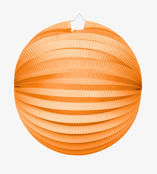 Lampion in Orange 25 cm ø