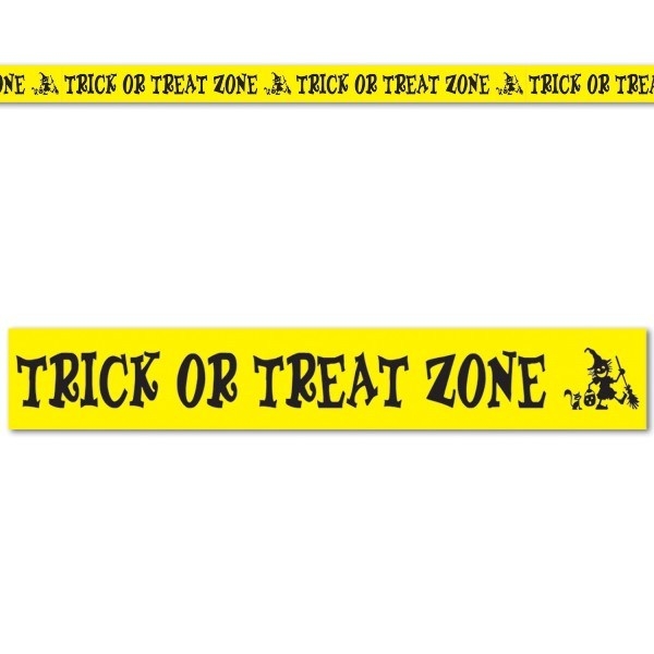 Party-Extra Absperrband Trick or Treat, 6 Meter
