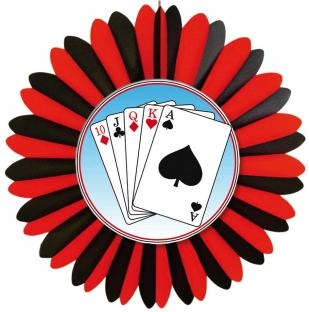 Party-Extra Dekofächer Poker - Casino Deko