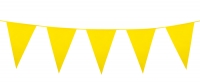 Mini-Wimpelkette Gelb, 3 Meter