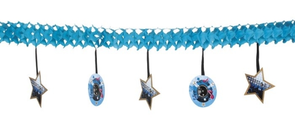 Papiergirlande Popstar