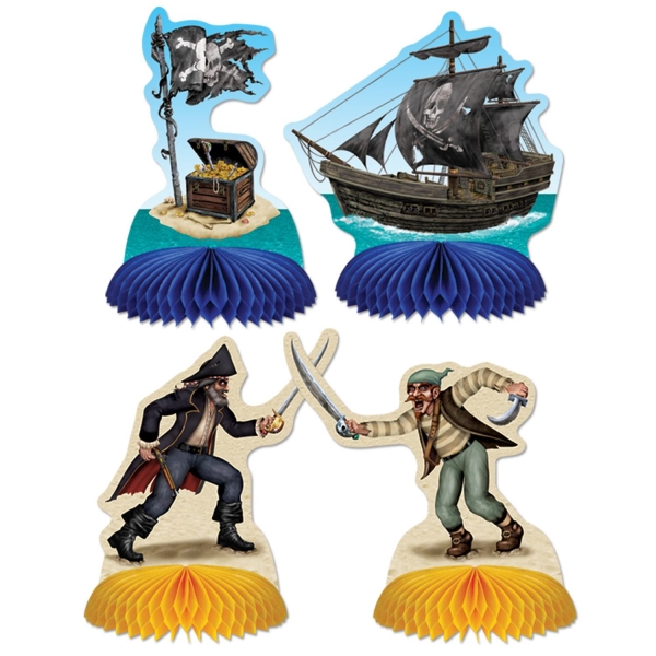 Mini-Tischdeko Set Wilde Piraten
