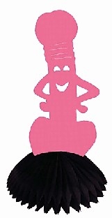 Tischdeko Penis, 30 cm groß.
