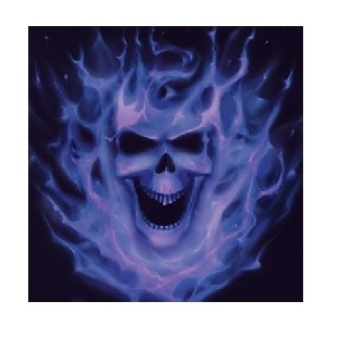 Mini-Cocktailservietten Phantom der Nacht, 16er Pack