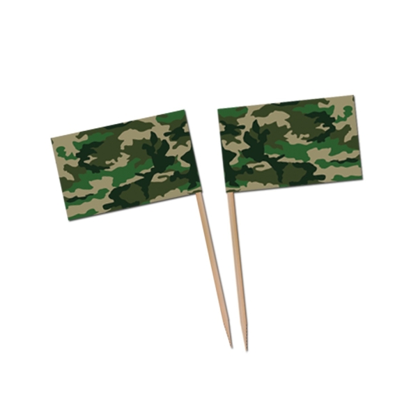 Flaggenpicker Tarnfarbe - Army Deko